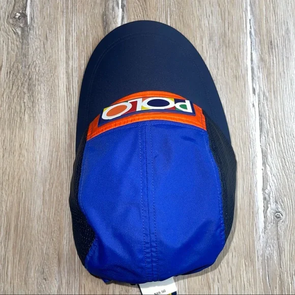 Polo Ralph Lauren Spectre 5 Panel Long Bill Cap Hat Stadium 1992 Hi Tech BNWT - Picture 4 of 8